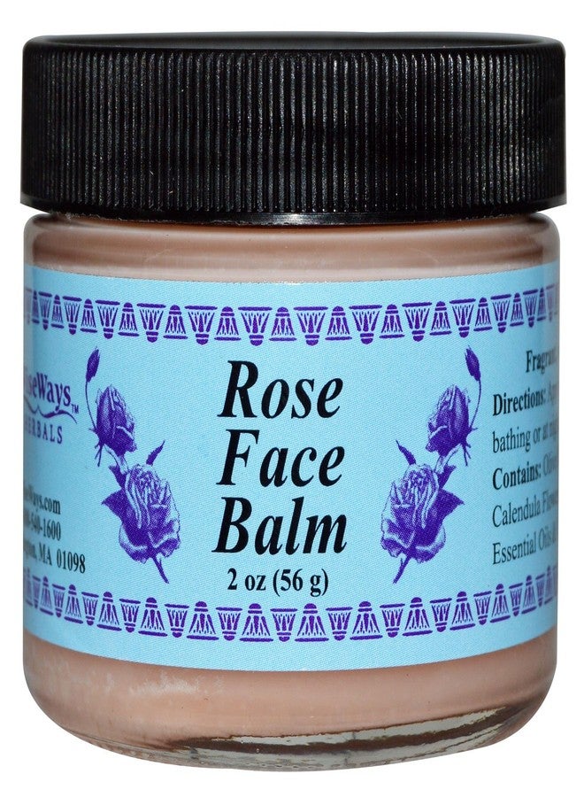 Wise Ways Herbals Rose Face Balm 2 Ounces - Image 1