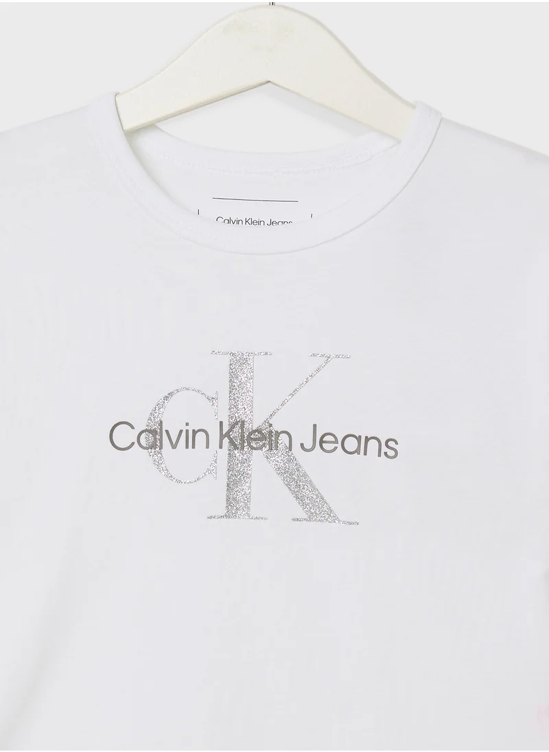 Calvin Klein Jeans Kids Graphic Logo T-Shirt