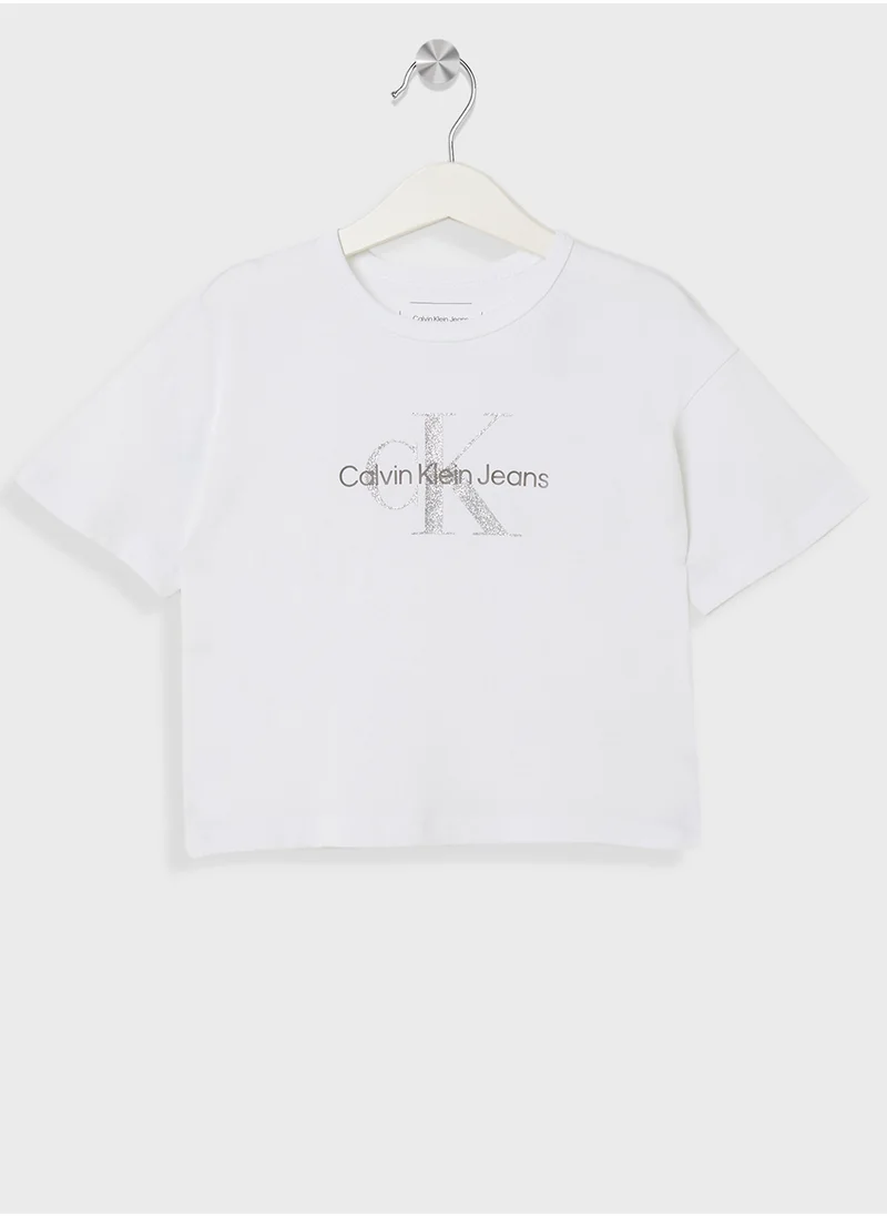 Calvin Klein Jeans Kids Graphic Logo T-Shirt