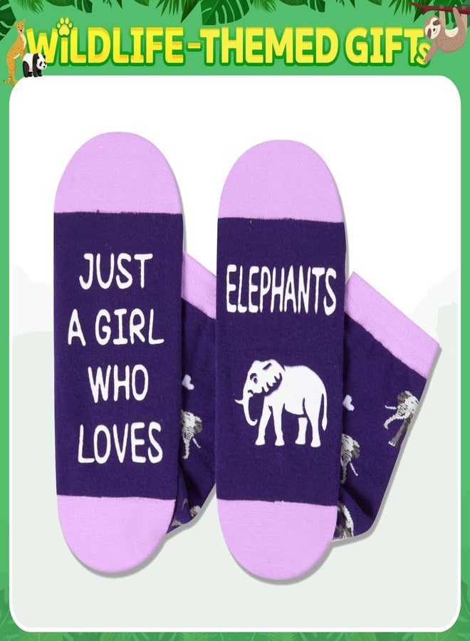 Happy Pop HAPPYPOP Elephant Gifts for Women - Funny Elephant Socks, Christmas Stocking Stuffers for Teen Girls, Cute Animal Socks - Image 4