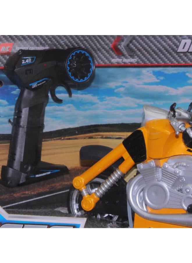 OKO Moto Momentum Remote Control Motorcycle – Yellow - Image 3