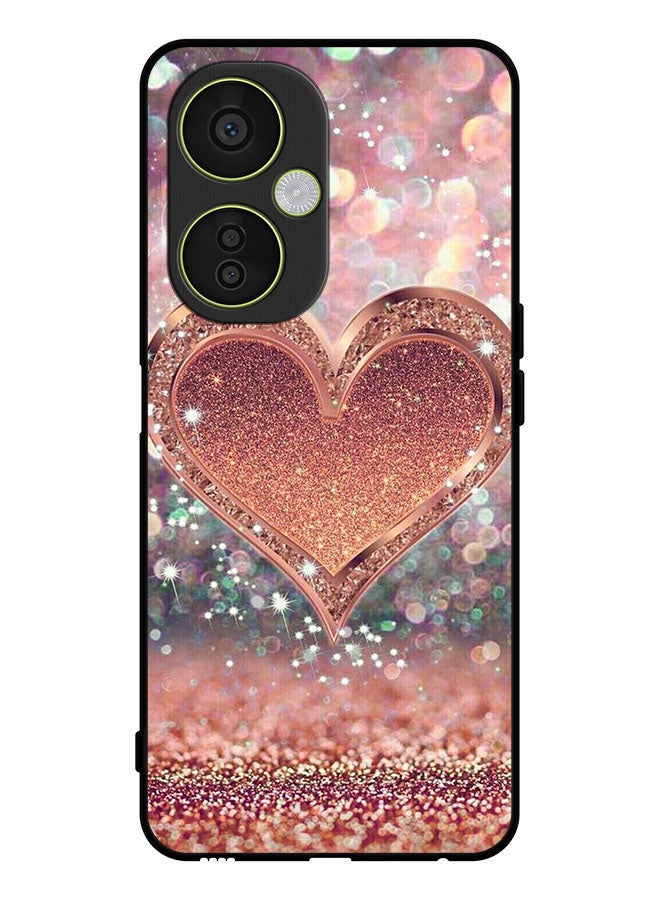 Covernex Protective Case Cover For OnePlus Nord CE 3 Lite Glitter Heart - Image 1