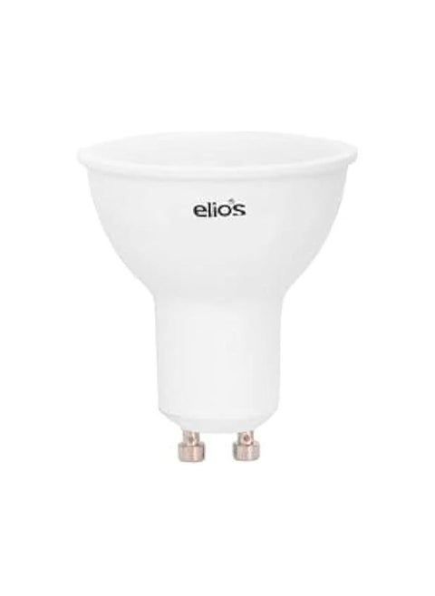 Elios GU10 LED bulb - 5 watts, 6500 Kelvin, white or yellow, starter base (set of 3 pieces)