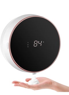 موزع صابون أوتوماتيكي ، موزع صابون رغوي بدون اتصال مع مستشعر الأشعة تحت الحمراء ، Ipx5 مقاوم للماء ، رغوة من الفئة 3 ، استخدام متعدد السوائل ، موزع صابون أوتوماتيكي مثبت على الحائط ، سهل التركيب