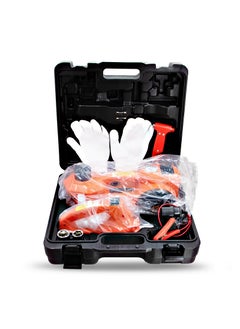 TBS DESIGN Electric Hydraulic Car Jack 5 Ton 12V with Built-in Tire Inflatable Pump LED Light 2Ways Car Power Supply Safety Hammer for Car Tire Repair Tool Kits  - Image 1