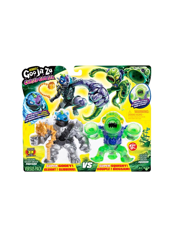 GOO JIT ZU - Heros of goo jit zu cursed goo sea s10 versus pk - pantaro vs squidor - Image 1