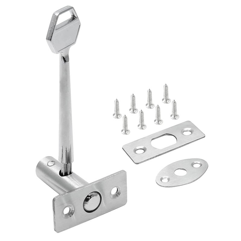 LDEXIN Stainless Steel Hidden Manager Tubewell Key Mortise Lock Hardware with Screw for Door Key Length 413 105mm