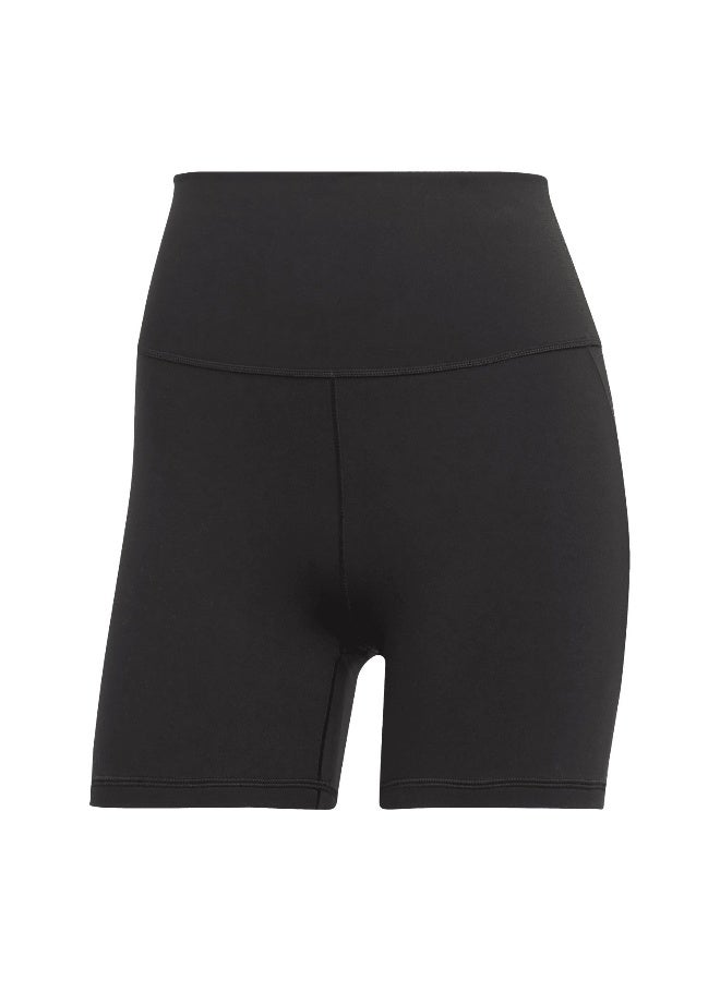 Adidas Yga St 5 Inch Black Training Tights For Women Xs  - Image 2