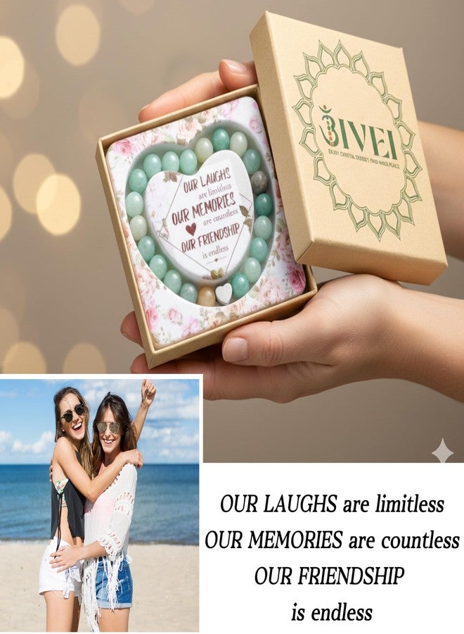 Bivei Friendship Gifts, Bestie Bracelet for Christmas Birthday, BFF Jewelry, Close Friend Present, Unique Gifts for Women Friends - Image 2