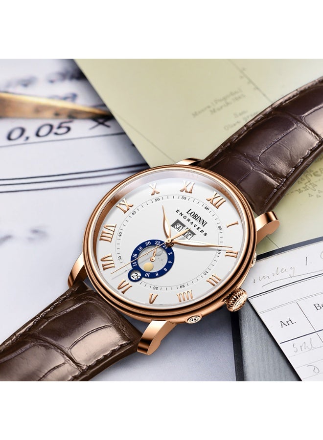 LOBINNI L11025 Authentic Men's Watch - Image 1