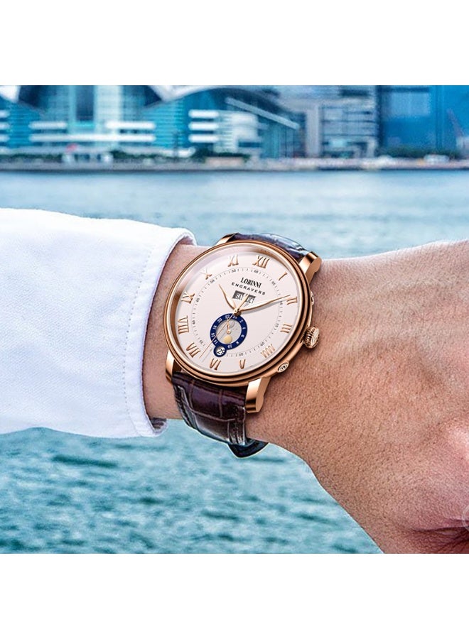 LOBINNI L11025 Authentic Men's Watch - Image 4