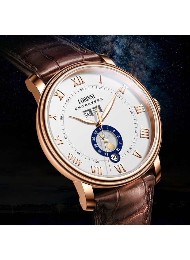 LOBINNI L11025 Authentic Men's Watch - Image 5