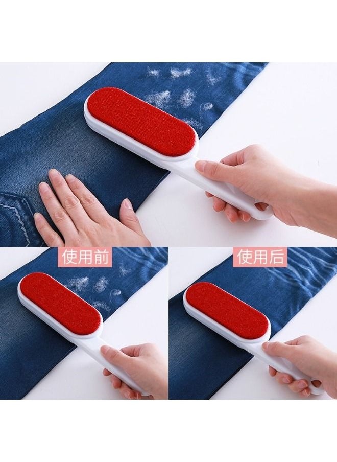 Generic - 2pcs Lint Roller Clothes Brush Pet Hair Remover Brush Soft Velour Pads Clothing Brush - Image 1