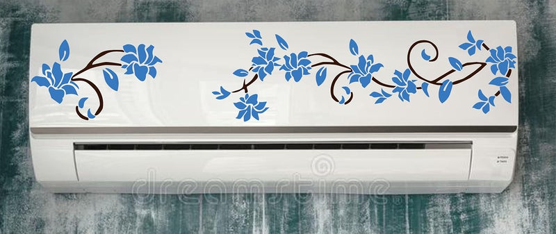 Sticker Studio AC Sticker Wall Sticker Split Air Conditioner Sticker (Multicolour, Standard Size) (PVC Vinyl AC Sticker) - Image 4