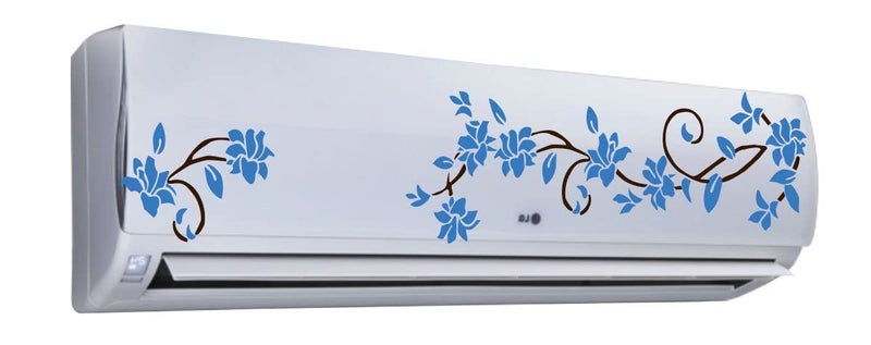 Sticker Studio AC Sticker Wall Sticker Split Air Conditioner Sticker (Multicolour, Standard Size) (PVC Vinyl AC Sticker) - Image 2