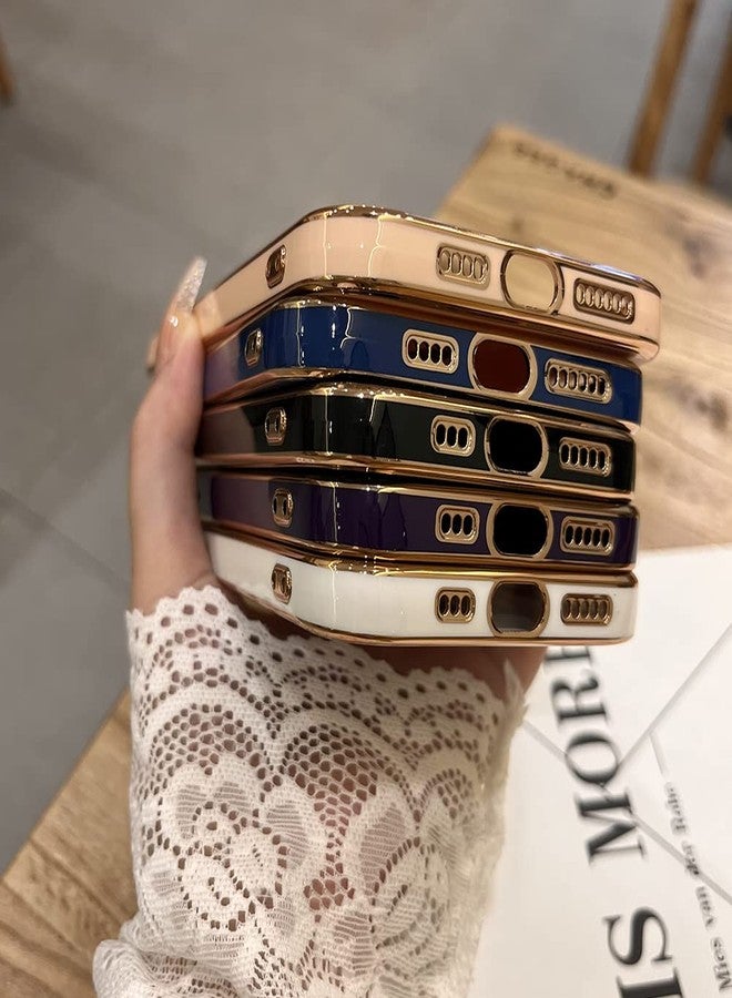 OOK Case for iPhone 14 Pro Max Case with Camera Lens Protector [Compatible with Magsafe] Luxury Plating Edge Soft TPU Shockproof Protective Magnetic Cover - White - Image 5