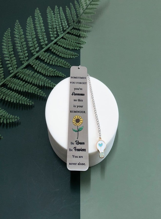 FCZIVA Inspirational Bookmarks Women Men Son Grandson Bookmark Appreciate Brother Sister Birthday Gifts Graduation Back to School Gifts Encouragement Best Friend Retirement Christmas Keepsakes (Sometimes) - Image 3