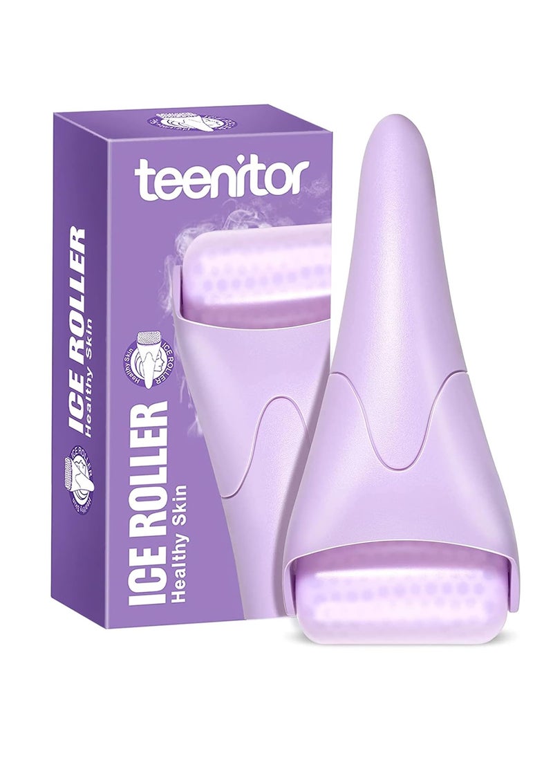 Teenitor - Teenitor Purple Ice Roller for Face, Anxiety Relief Items, Ice Face Roller Skin Care, Cold Roller for Puffiness, Roller Freezer Facial Massager Skin Care Tools - Image 1