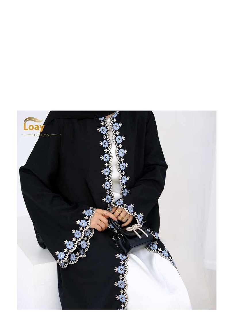Loriya Luxury Dubai & Turkish Design Abaya 2025 – Premium Fabric with Elegant Details - Image 1