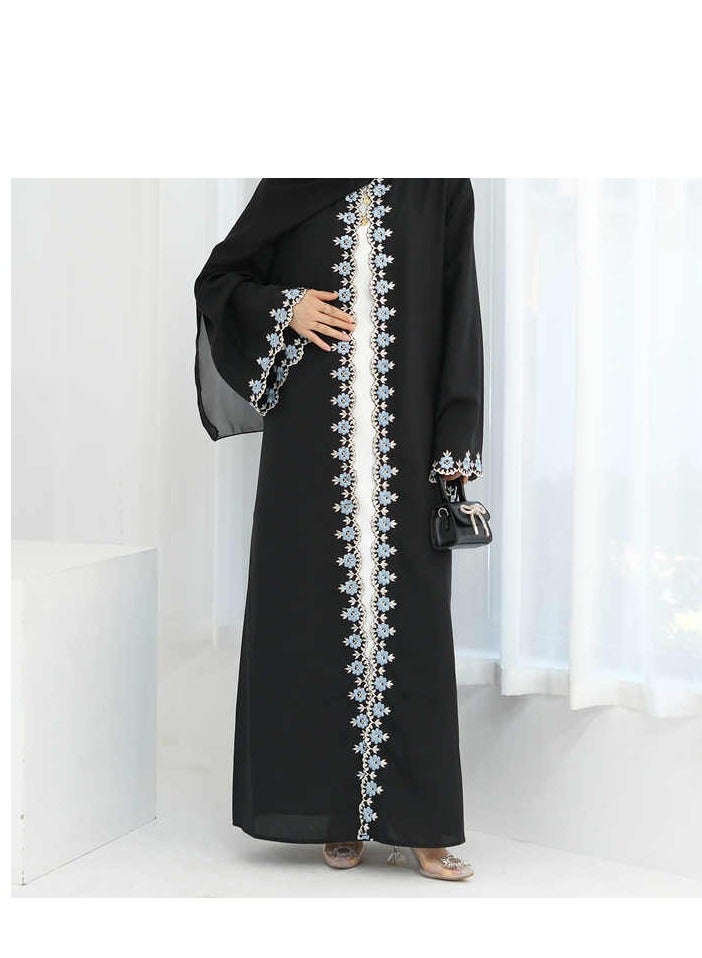 Loriya Luxury Dubai & Turkish Design Abaya 2025 – Premium Fabric with Elegant Details - Image 5