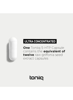 Toniiq Ultra High Strength 5Htp Capsules - 99%+ Highly Purified And Bioavailable - 12:1 Concentrated Extract - 200Mg - 90 Veggie Capsules  - Image 5