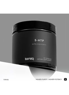 Toniiq Ultra High Strength 5Htp Capsules - 99%+ Highly Purified And Bioavailable - 12:1 Concentrated Extract - 200Mg - 90 Veggie Capsules  - Image 3