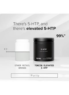 Toniiq Ultra High Strength 5Htp Capsules - 99%+ Highly Purified And Bioavailable - 12:1 Concentrated Extract - 200Mg - 90 Veggie Capsules  - Image 4