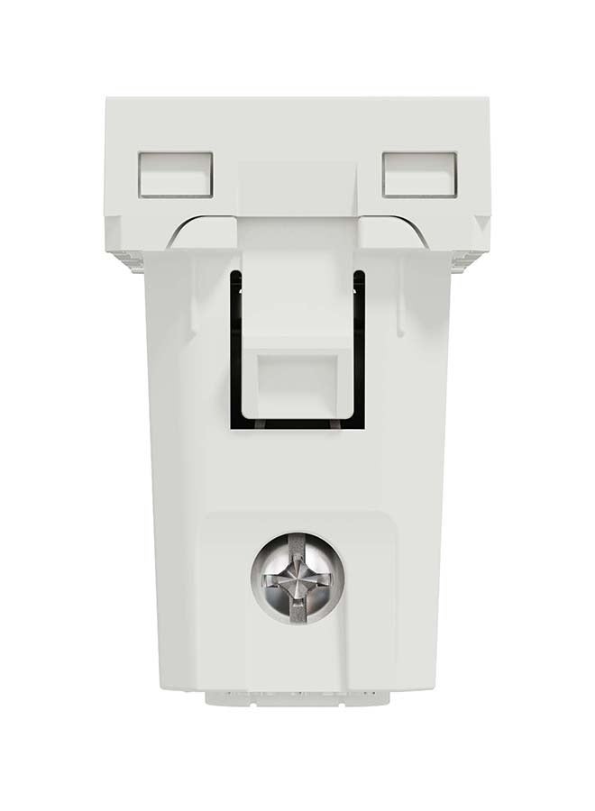 Schneider Electric Socket-Outlet, New Unica, 2P, 16A, Euroamerican, White - Image 3