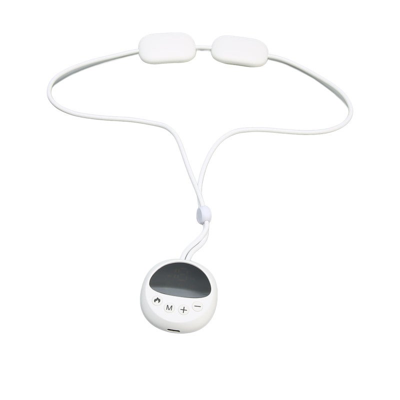 Electric Pulse Neck Massager 3 Level Thermostatic Hot Compress Portable Smart Pendant Cervical Massager for Muscle Pain - Image 4