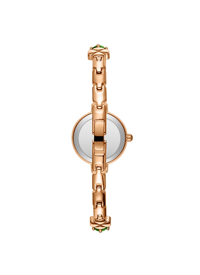 KENNETH SCOTT - Women's Analog Round Shape Stainless Steel Wrist Watch K23541-KBGG - 24 Mm - Image 1