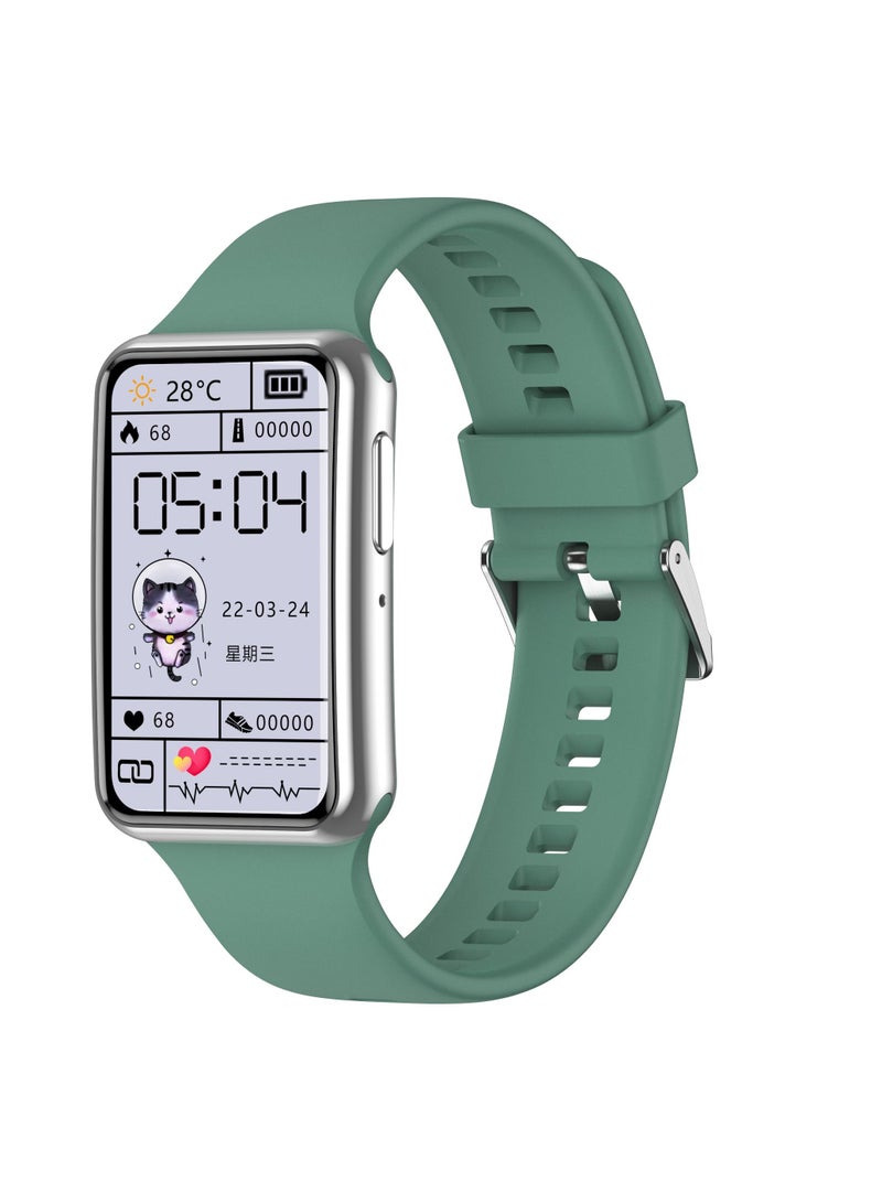 AROAQ C6 PLUS Smart Bracelet Sports Bracelet Color Screen Sports Pedometer Bluetooth Reminder Heart Rate Blood Pressure - Image 1