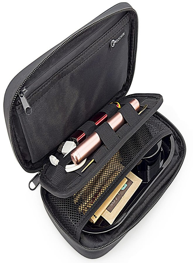 OZCHIN Smell Proof Bag Pocket Bag Activated Carbon Fiber 8'' x 5'' Portable Carry Pouch for Travel (Grey) - Image 2
