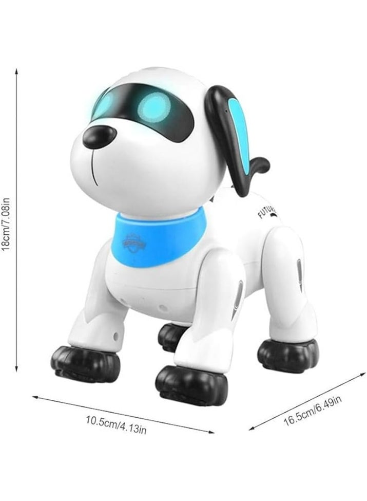 Generic (Unbranded) Remote Control Robot Dog Toy, Programmable Interactive & Smart Dancing Robots for Kids 5 and up, RC Stunt Toy Dog with Sound LED Eyes, Electronic Pets Toys Robotic Dogs for Kids Gifts - Image 2