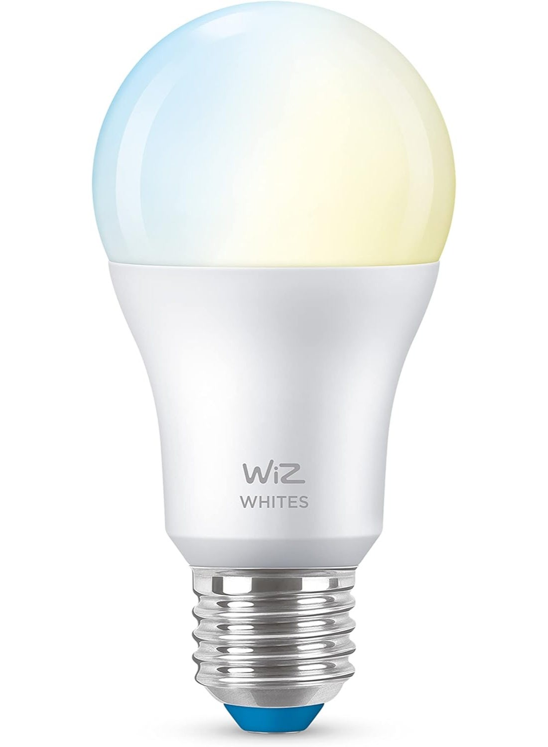 Smart LED Bulb E27 WiFi Bluetooth, A60 8W 60W Equivalent Dimmable Light Bulb, Warm White to Cool White 2700K-6500K, App & Voice Control, No Hub Required, Works with Alexa Google Assistant Siri