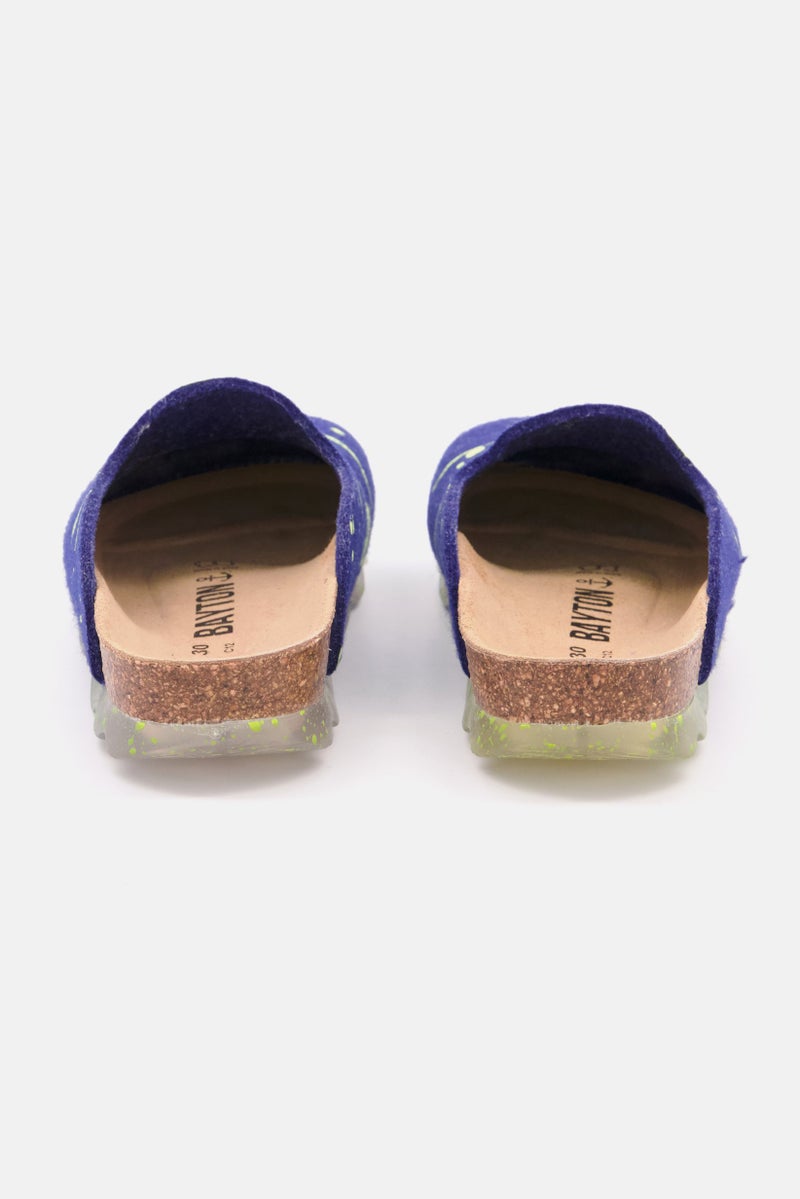 BAYTON Kids Girl Malonki Slip On, Navy - Image 2