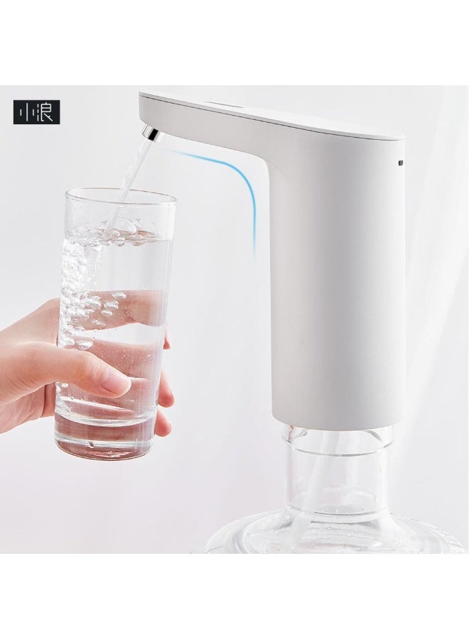 مضخة مياه أوتوماتيكية موديل HD-ZDCSJ01 مع مقياس لنقاء الماء TDS قابلة للشحن أبيض - Image 3