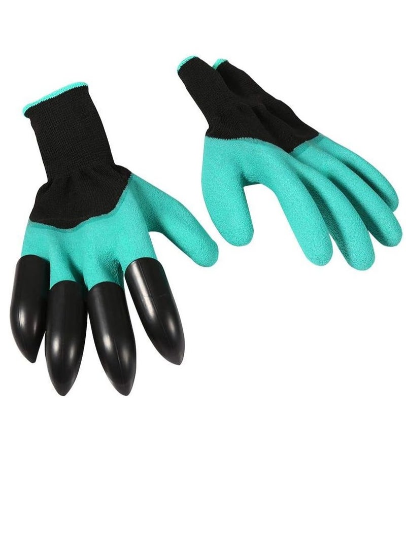Generic Smart Garden Gloves with Finger Claws - The Perfect Tool for Gardening and Weeding Enthusiasts, for Digging, Planting, Seeding, Weeding, Rose Care and Pruning  - Image 1