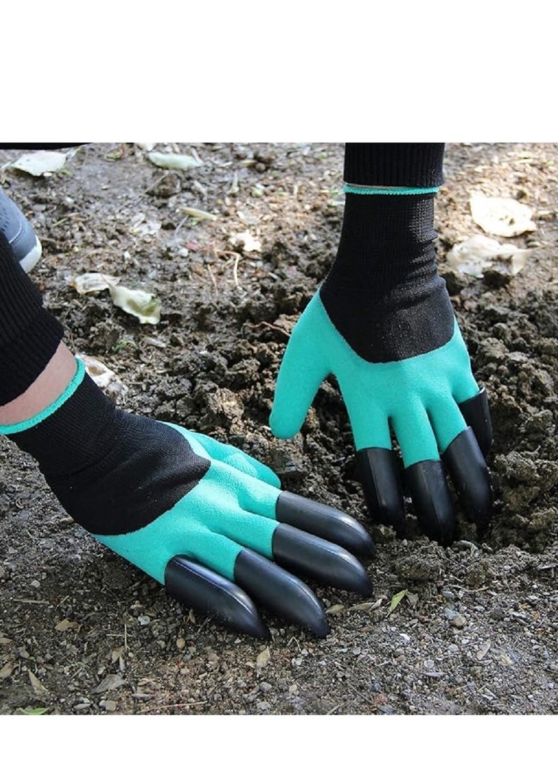 Generic Smart Garden Gloves with Finger Claws - The Perfect Tool for Gardening and Weeding Enthusiasts, for Digging, Planting, Seeding, Weeding, Rose Care and Pruning  - Image 2
