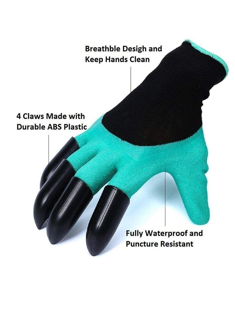 Generic Smart Garden Gloves with Finger Claws - The Perfect Tool for Gardening and Weeding Enthusiasts, for Digging, Planting, Seeding, Weeding, Rose Care and Pruning  - Image 4