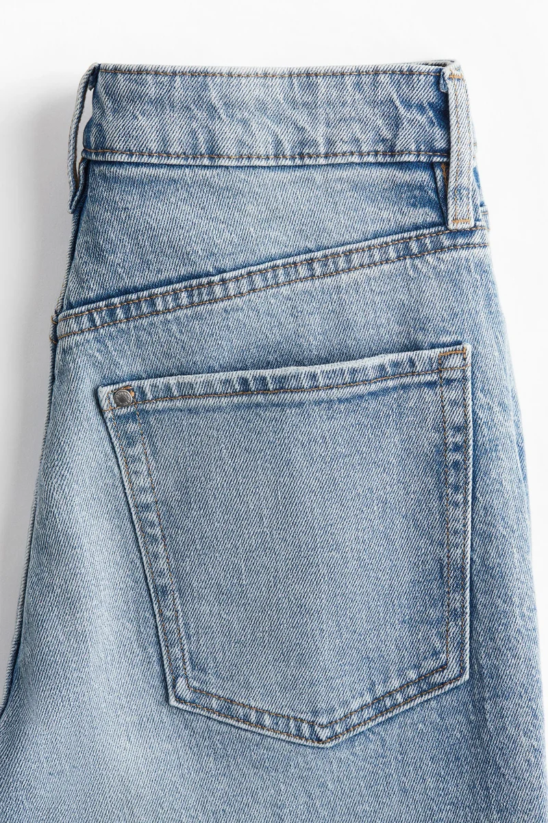 اتش اند ام Slim Straight High Ankle Jeans