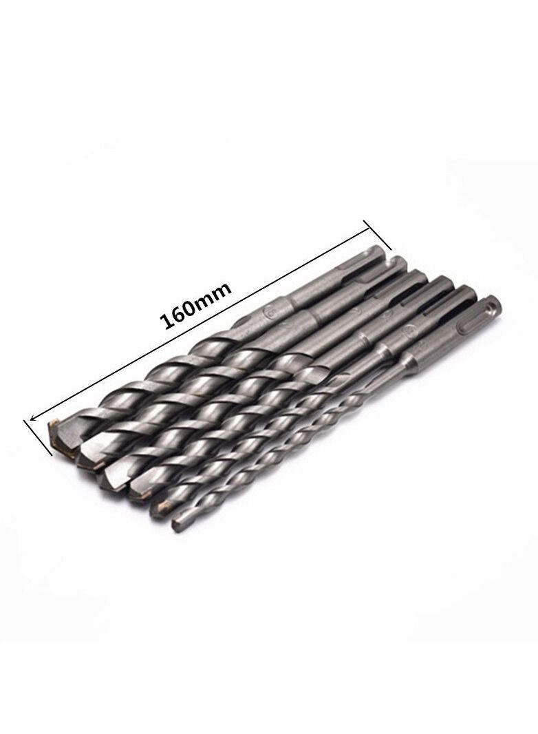 CHT 160mm Long SDS Plus Hammer Twist Drill Bits Square Shank Concrete 6mm 8mm 10mm 12mm 14mm 16mm - Image 2