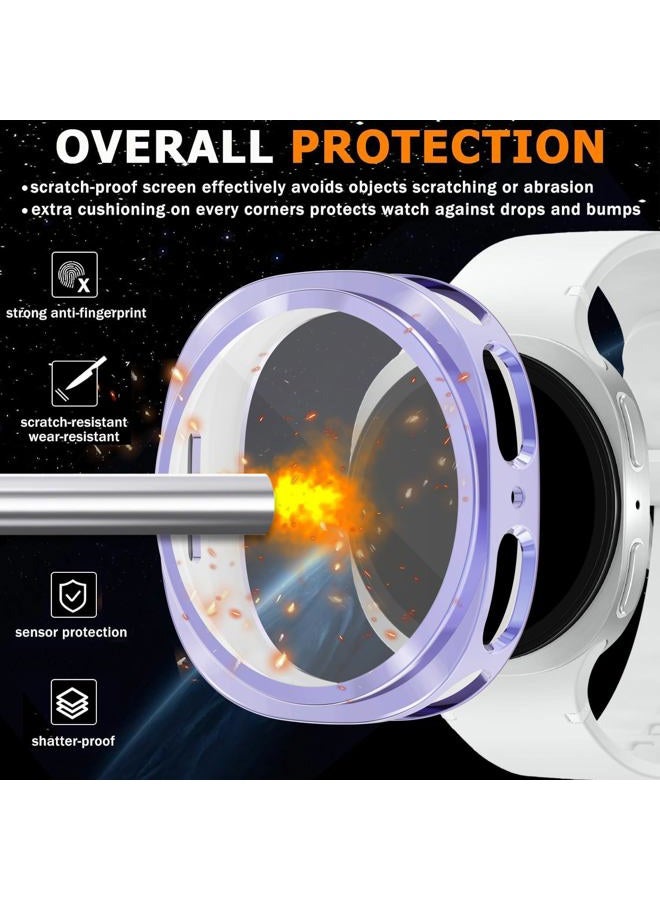 RICHONE [10 Pack] Compatible with Samsung Galaxy Watch 8 44mm Screen Protector Case, Soft TPU Protective Face Covers Flexible Bumper Accessories for Galaxy 8 Watch 44MM for Women Men - Image 3