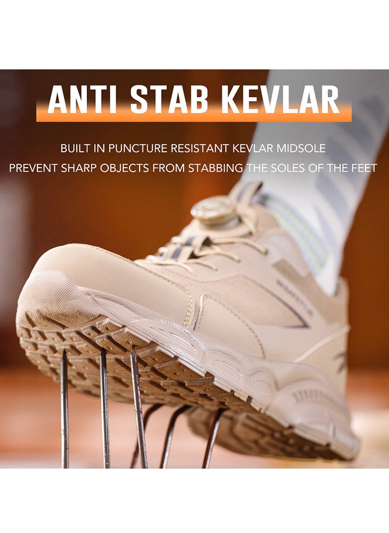 Verci - Mens Work Safety Shoes Lightweight Indestructible Steel Toe Cap Sneakers (43 EUR) - Image 1