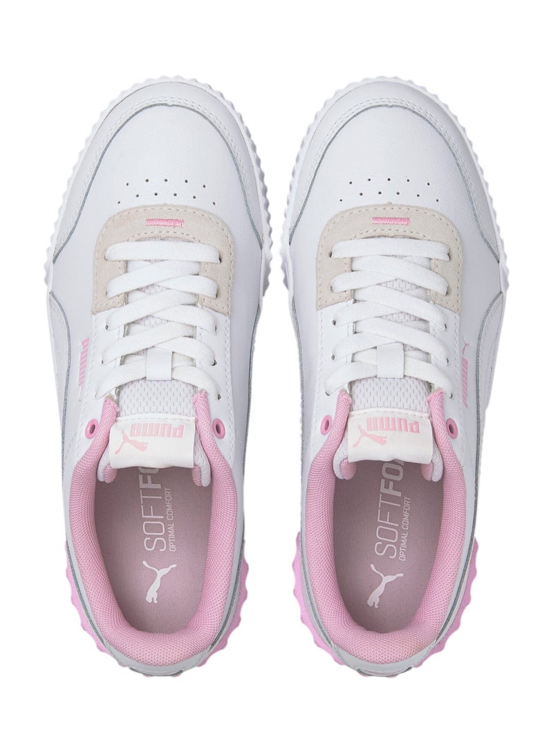 Carina Lift Womens White Casual Sneakers