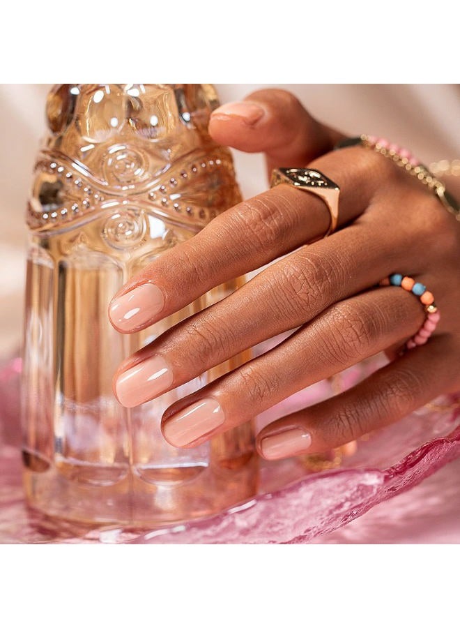 RARJSM Milky Rose Gel Nail Polish LED UV Gel Soak Off Clear Nude Pink French Manicure Light Pink Jelly Nail Gel Polish Varnish Curing Requires 1pcs 15ml for Home Salon Nail Art DIY - Image 2