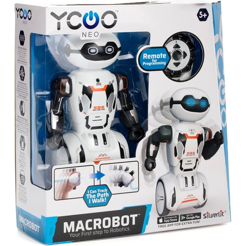 سيلفر ليت الروبوت ماكروبوت الذكي مع ريموت تحكم - 0455 - Image 1