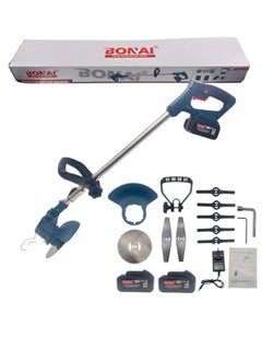 BONAI Cordless Grass Trimmer with 30000rpm, Lightweight design, Adjustable Brush Cutter,Weed wacker,Hedge trimmer, 168Vf 7.0Ah,Rechargeable batteries, Metal blades -BN-HK042  - Image 5