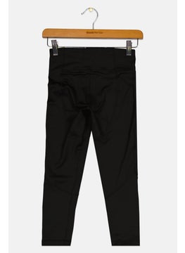 PUMA Kids Girl Brand Logo Training Leggings, Black  - Image 2