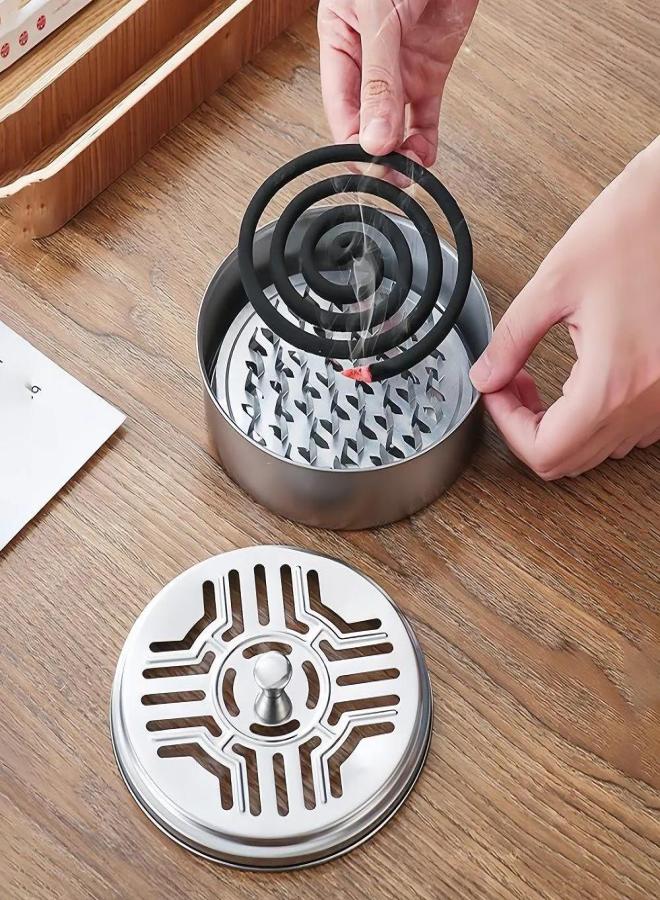 Stainless steel mosquito coil holder, 1 piece - Image 4