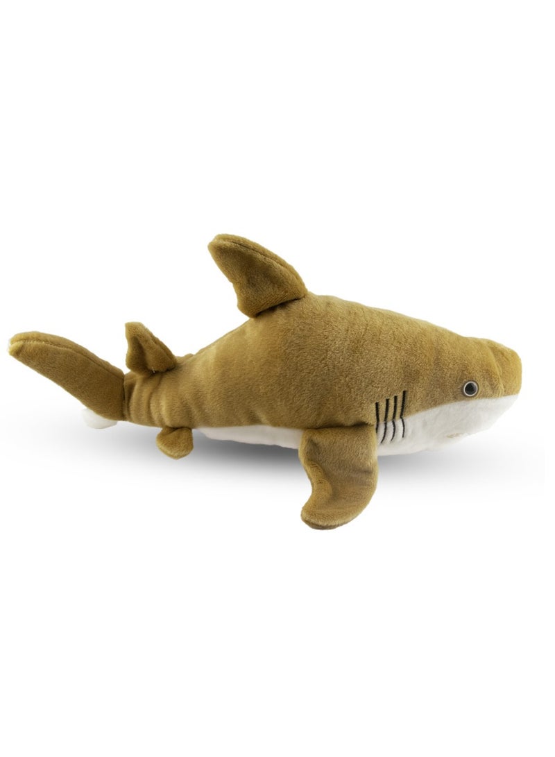 MAD TOYS Sand Tiger Shark Cuddly Plush Animal Soft Toys Cute Sea Creature Plushy for 1+ Year - Image 2